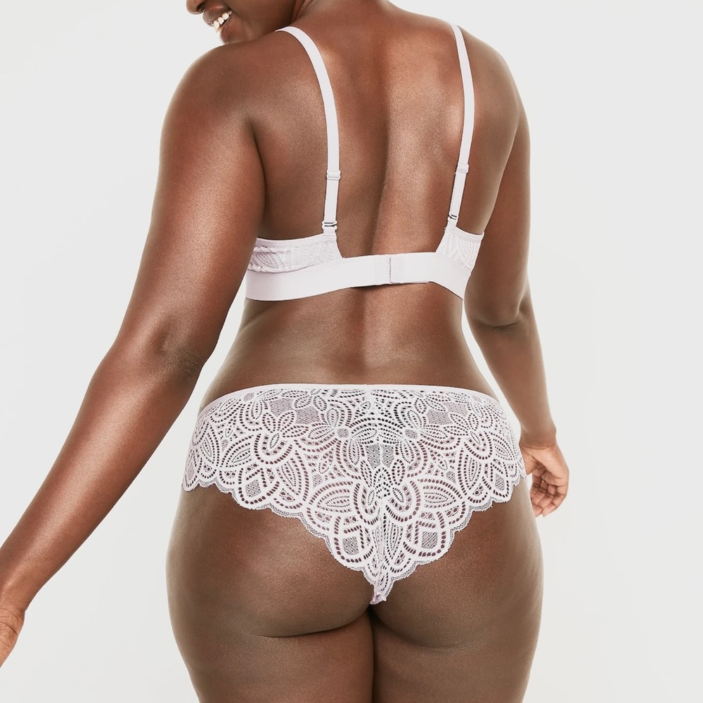 NWT Lace Cheeky Undies Medium M New Underwear Panties Sexy See Through Low Rise